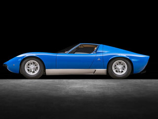 1967 Lamborghini Miura, синий, 100000000 рублей, вид 3