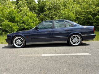 1992 BMW 5 серии 525i III (E34), синий, 2700000 рублей, вид 5