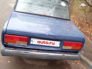 2006 Lada (ВАЗ) 2107, синий, 220000 рублей, вид 1