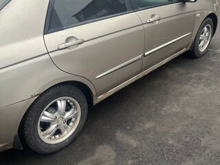 2007 Kia Cerato I Рестайлинг, золотистый, 320000 рублей, вид 4