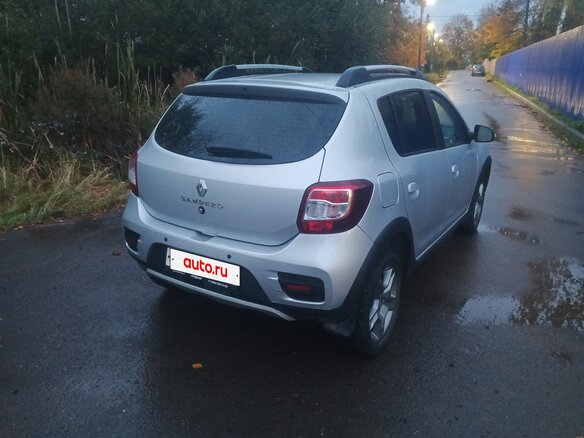 2019 Renault Sandero Stepway II Рестайлинг, серый - вид 3