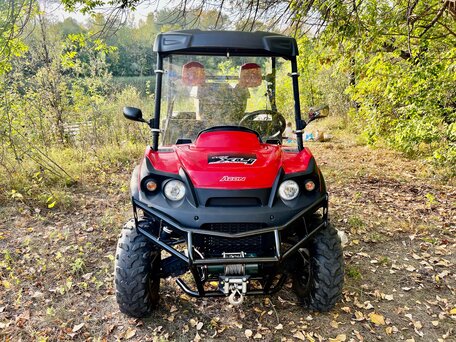 2008 Aeon SXS Cube 350 4WD, красный, 550000 рублей, вид 4