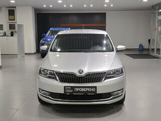 2019 Skoda Rapid I Рестайлинг, серебристый, 1324000 рублей, вид 2