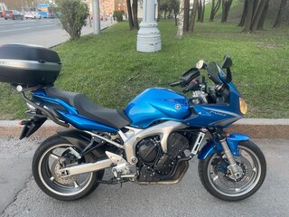 2013 Yamaha FZ6, синий, 535000 рублей, вид 1