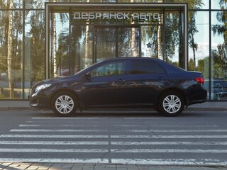 2007 Toyota Corolla AMT X (E140, E150), чёрный, 590000 рублей, вид 2