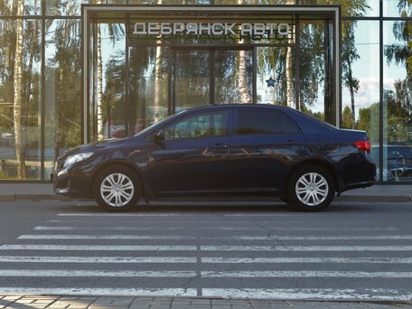 2007 Toyota Corolla AMT X (E140, E150), чёрный, 590000 рублей, вид 2