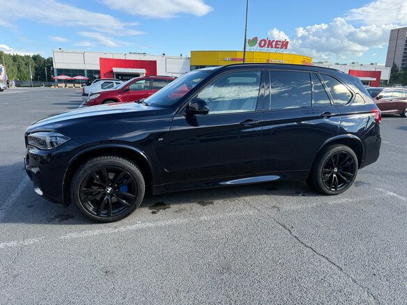 2015 BMW X5 40d III (F15), чёрный, 3000000 рублей - вид 7