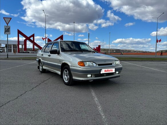 2006 Lada (ВАЗ) 2115, серебристый, 220000 рублей - вид 3