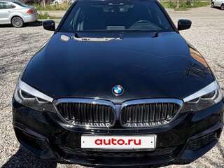2019 BMW 5 серии 530d xDrive VII (G30/G31/G38), чёрный, 4250000 рублей, вид 2
