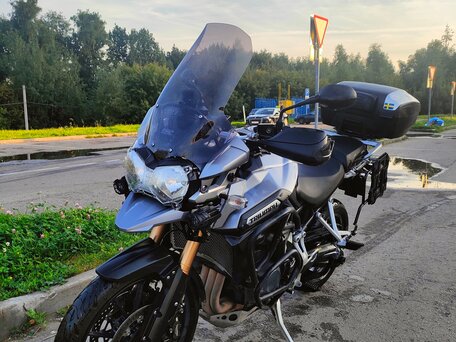 2013 Triumph Tiger Explorer, серый, 850000 рублей, вид 1