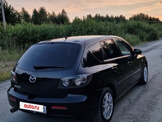 2008 Mazda 3 I (BK) Рестайлинг, чёрный, 579000 рублей, вид 3