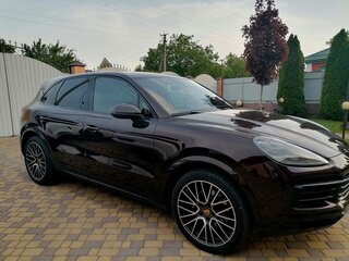 2018 Porsche Cayenne III, коричневый, 7850000 рублей, вид 3