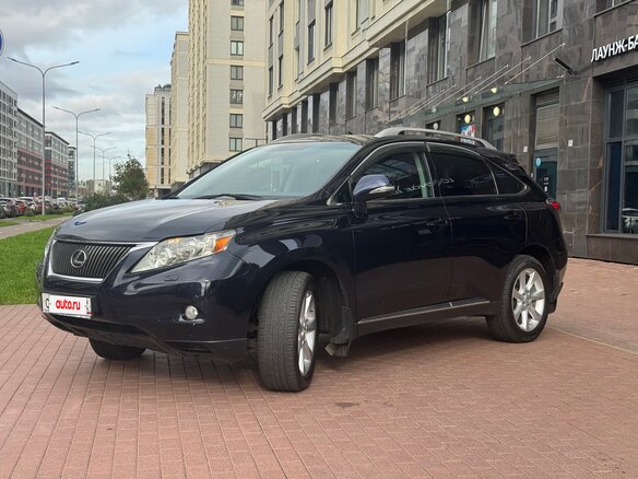 2009 Lexus RX 350 III, синий