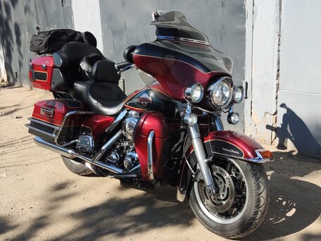 2007 Harley-Davidson Electra Glide, пурпурный, 990000 рублей, вид 1