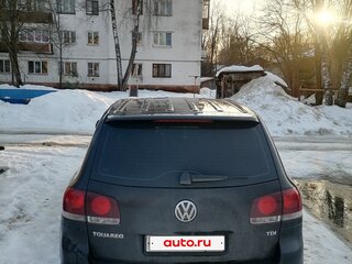 2007 Volkswagen Touareg I Рестайлинг, чёрный, 850000 рублей, вид 5