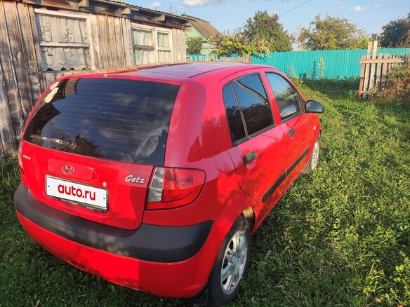 2008 Hyundai Getz I Рестайлинг, красный, 775000 рублей - вид 15