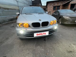 2002 BMW X5 4.4i I (E53), серебристый, 950000 рублей, вид 3