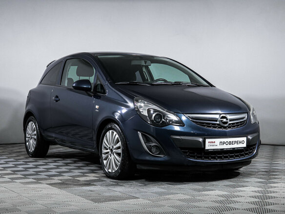 2013 Opel Corsa D Рестайлинг II, синий - вид 2