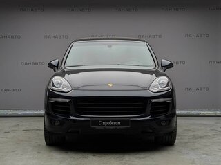 2015 Porsche Cayenne Diesel II Рестайлинг (958), синий, 3465000 рублей, вид 2