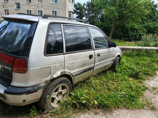 1997 Mitsubishi Space Runner I, серебристый, 50000 рублей, вид 2