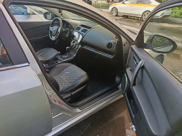 2008 Mazda 6 II (GH), серебристый, 685000 рублей - вид 11
