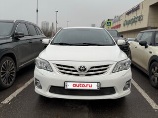 2012 Toyota Corolla X (E140, E150) Рестайлинг, белый, 1300000 рублей, вид 2