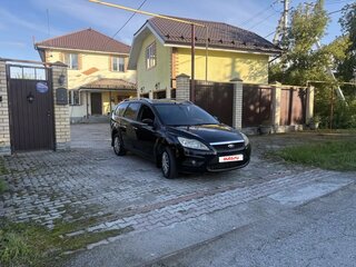 2008 Ford Focus II Рестайлинг, чёрный, 490000 рублей, вид 2