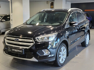 2017 Ford Kuga II Рестайлинг, чёрный, 1700000 рублей, вид 1