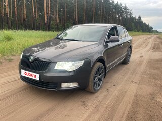 2009 Skoda Superb II, коричневый, 850000 рублей, вид 3