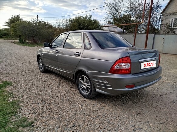 2008 Lada (ВАЗ) Priora I, серебристый - вид 8