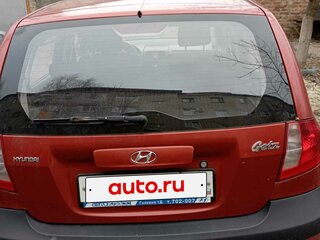 2008 Hyundai Getz I Рестайлинг, красный, 515000 рублей, вид 3