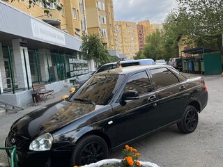 2014 Lada (ВАЗ) Priora I Рестайлинг, синий, 475000 рублей, вид 4