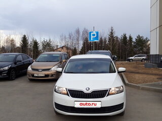 2019 Skoda Rapid I Рестайлинг, белый, 1200000 рублей, вид 2