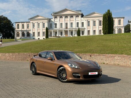 2009 Porsche Panamera Turbo I, коричневый, 2850000 рублей, вид 2