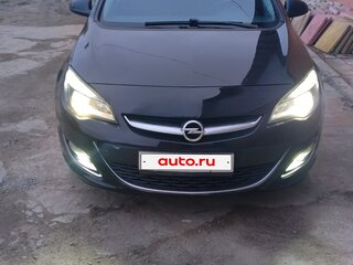 2014 Opel Astra J Рестайлинг, чёрный, 670000 рублей, вид 2