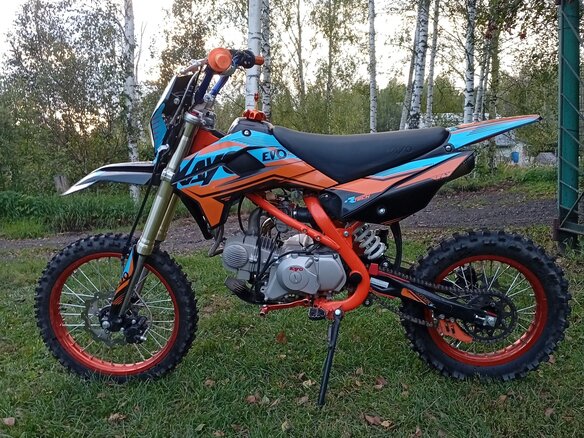 2023 Kayo Evolution YX125EM, оранжевый, 90000 рублей - вид 16