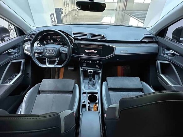 2022 Audi Q3 35 TFSI II (F3), серый - вид 8