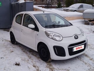 2012 Citroen C1 I Рестайлинг 2, белый, 365000 рублей, вид 4
