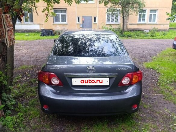2007 Toyota Corolla X (E140, E150), серый, 520000 рублей - вид 4