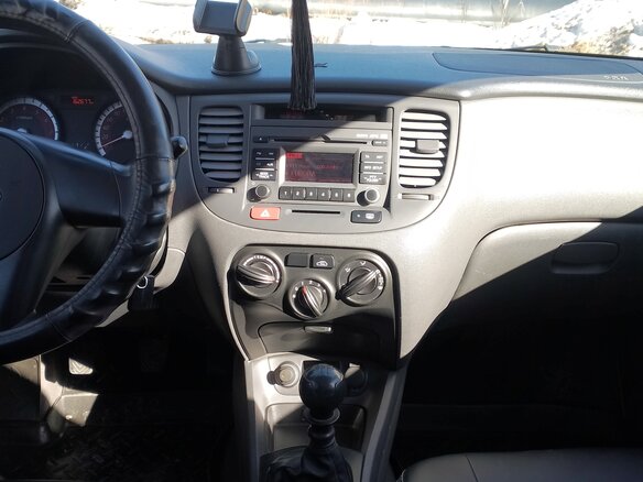 2010 Kia Rio II Рестайлинг, оранжевый, 590000 рублей - вид 10