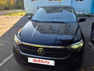 2020 Volkswagen Polo VI, чёрный, 1430000 рублей, вид 3