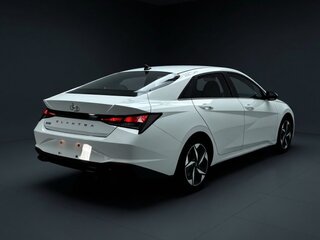 2022 Hyundai Elantra VII (CN7), белый, 1465010 рублей, вид 3