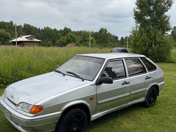 2011 Lada (ВАЗ) 2114, серебристый - вид 1