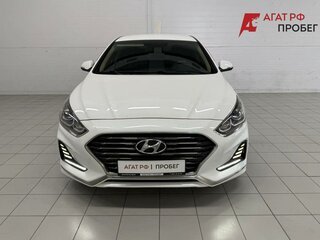 2017 Hyundai Sonata VII (LF), белый, 1485000 рублей, вид 2