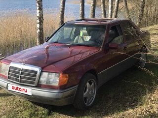 1987 Mercedes-Benz W124 230, красный, 230000 рублей, вид 1