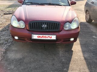 2005 Hyundai Sonata ТагАЗ IV (EF) Рестайлинг, красный, 300000 рублей, вид 1