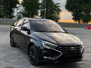 2024 Lada (ВАЗ) Vesta I Рестайлинг (NG), чёрный, 1250000 рублей, вид 3