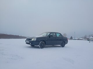 2007 Lada (ВАЗ) Priora I, чёрный, 165000 рублей, вид 3