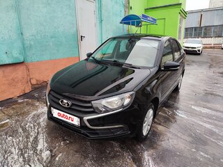 2022 Lada (ВАЗ) Granta Euro-2 I Рестайлинг, чёрный, 610000 рублей, вид 2