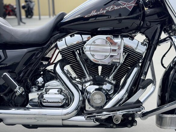 2008 Harley-Davidson Road King, чёрный - вид 12